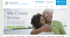 Desktop Screenshot of fountainmoderndentistry.com